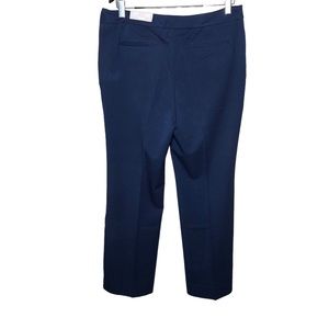 NEW Chico’s So Slimming Flare Leg Trousers 14 Regular Navy Blue NWT